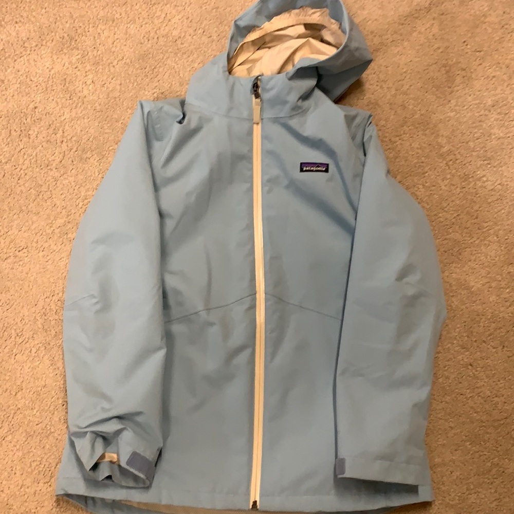 Girls Patagonia 4 in 1 Everyday Jacket - XL Big Sky Blue
